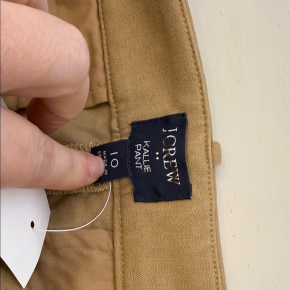 CLEAROUT J Crew Kallie straight-leg pant Size 10 - Picture 6 of 9